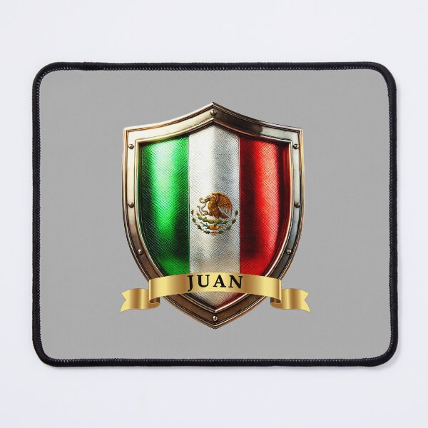 Item preview, Juan Mexican Heritage Crest Shield designed and sold by Highlandkings.