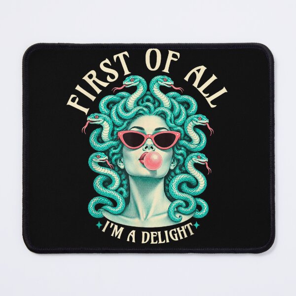 Item preview, Women Feminist Medusa First of All I'm A Delight Medusa designed and sold by leevekaArt.
