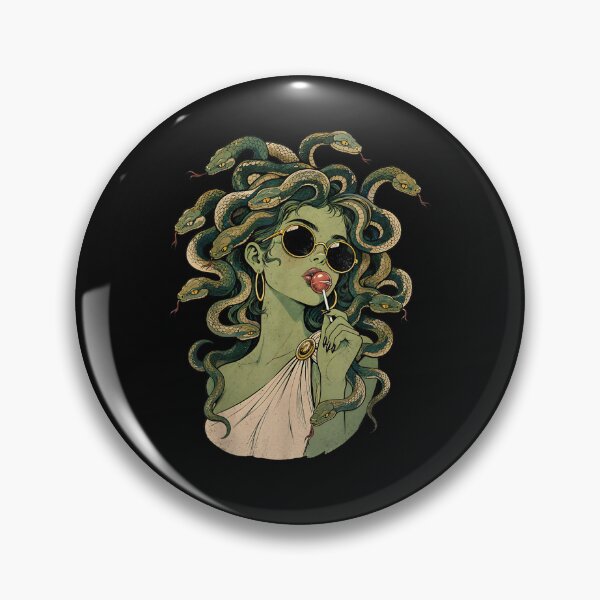 Item preview, Medusa Lollipop Sunglasses Greek Mythology Halloween designed and sold by ArtByimamS.
