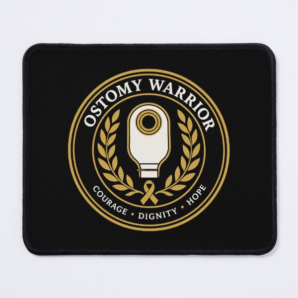 Item preview, Ostomy Warrior Courage Dignity Hope Seal designed and sold by Uglyandcute.