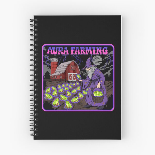Item preview, Aura Farming Wizard Frog Brainrot Meme designed and sold by happy.fishwater.