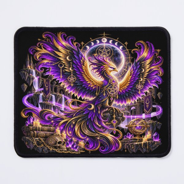 Item preview, Occult Phoenix – Mystic Rebirth Fantasy designed and sold by TroviTutto.