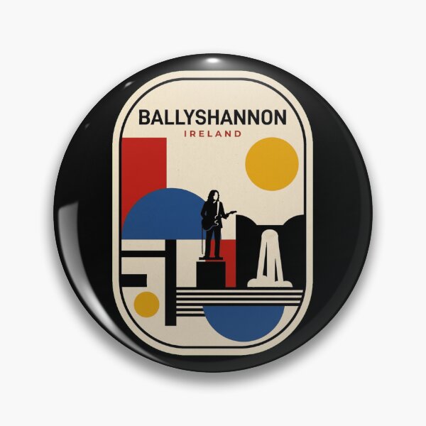 Item preview, Retro Ballyshannon Bauhaus Geometric Skyline designed and sold by k3rstman1.