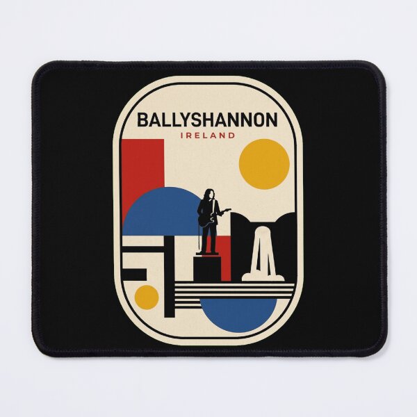 Item preview, Retro Ballyshannon Bauhaus Geometric Skyline designed and sold by k3rstman1.