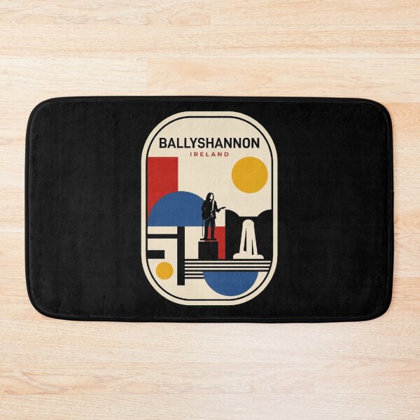 Item preview, Retro Ballyshannon Bauhaus Geometric Skyline designed and sold by k3rstman1.