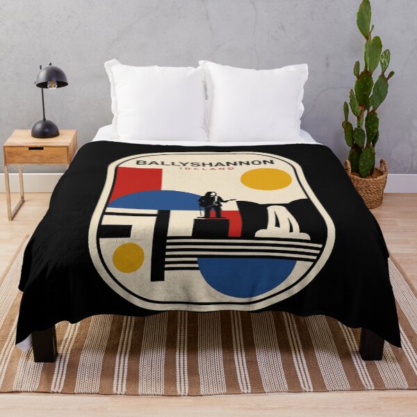 Item preview, Retro Ballyshannon Bauhaus Geometric Skyline designed and sold by k3rstman1.