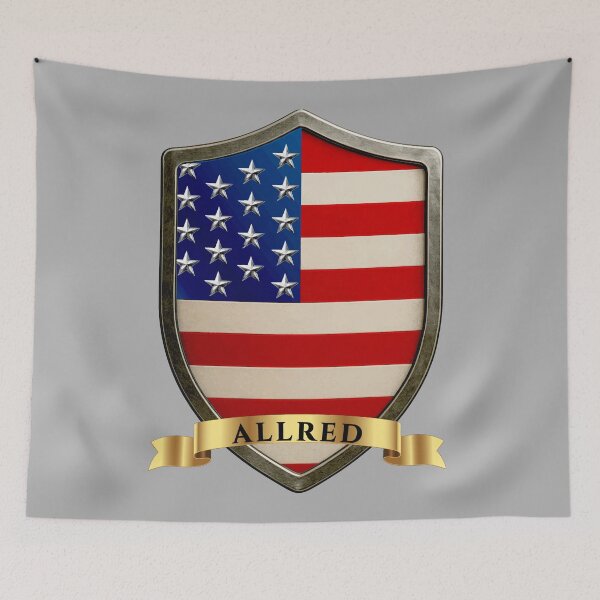 Item preview, Allred American Heritage Crest Shield designed and sold by Highlandkings.