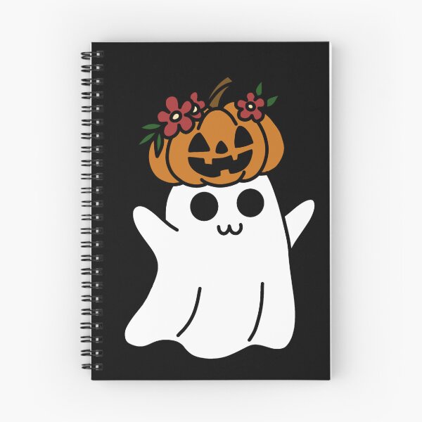 Item preview, Cute Ghost Halloween with pumpkin crown  designed and sold by Tanapan2529.