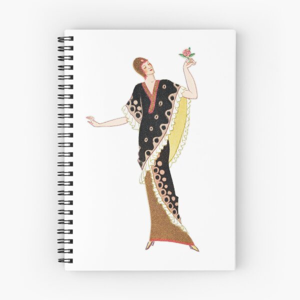 Item preview, Woman in a black tubular dress by Otto Friedrich Carl Lendecke, 1912 designed and sold by Hedrin.