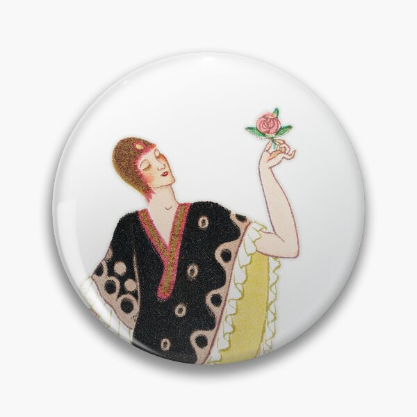 Item preview, Woman in a black tubular dress by Otto Friedrich Carl Lendecke, 1912 designed and sold by Hedrin.