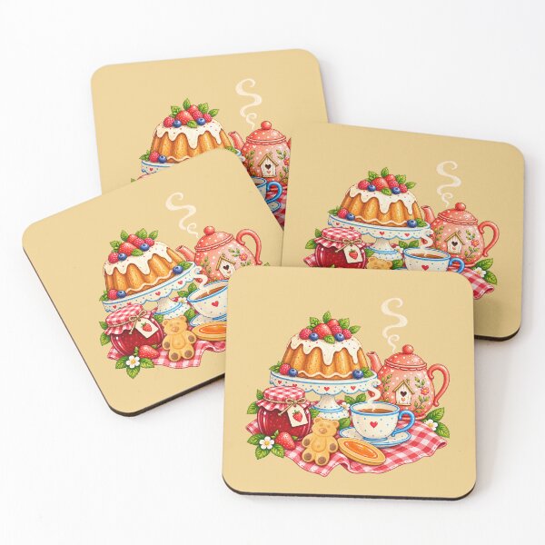 Item preview, Charming Vintage Tea Party designed and sold by JessouArt.