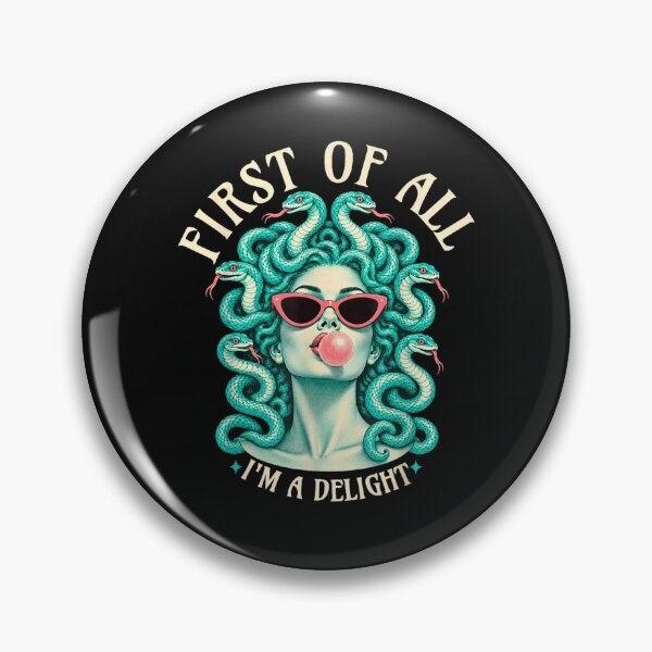 Item preview, Women Feminist Medusa First of All I'm A Delight Medusa designed and sold by ArtByimamS.