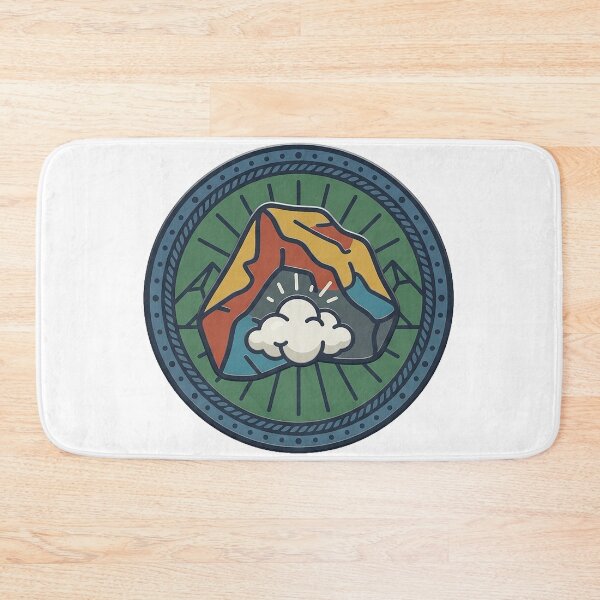 Item preview, Climbing Hold Chalk Badge designed and sold by eduardoroa22.