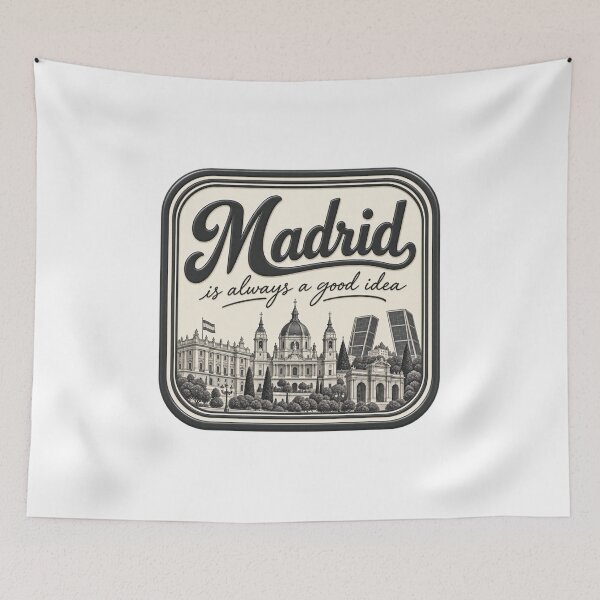 Item preview, Madrid Is Always a Good Idea Skyline designed and sold by Dresut.