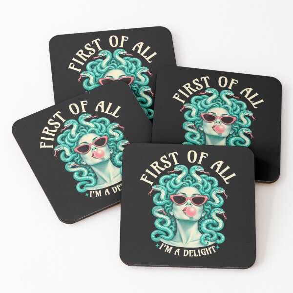 Item preview, Women Feminist Medusa First of All I'm A Delight Medusa designed and sold by MatherFisher.