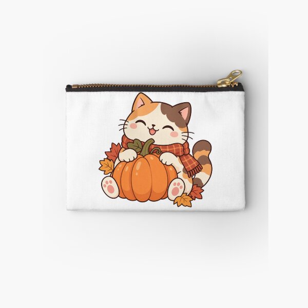 Item preview, Pumpkin Season Cat designed and sold by notMikii.