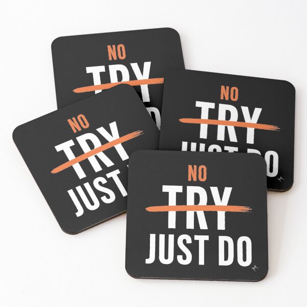 Item preview, No Try Just Do - Strike designed and sold by Fishcake: The Shop.