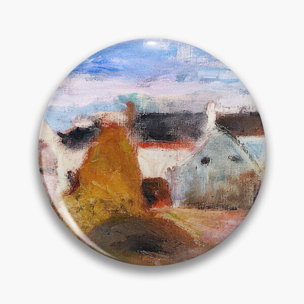 Item preview, Farmyard in brittany 1897 designed and sold by VeilOfPigments.