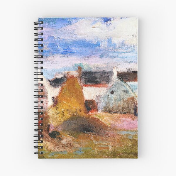 Item preview, Farmyard in brittany 1897 designed and sold by VeilOfPigments.