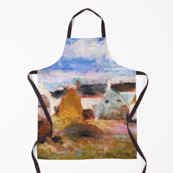 Item preview, Farmyard in brittany 1897 designed and sold by VeilOfPigments.