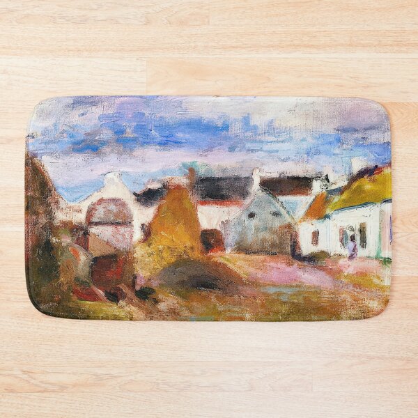 Item preview, Farmyard in brittany 1897 designed and sold by VeilOfPigments.