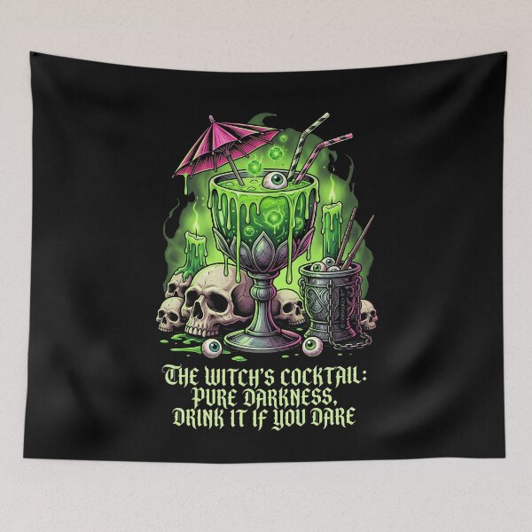 Item preview, The Witch's Cocktail – Dark Fantasy Drink designed and sold by TUMBAJULCA.