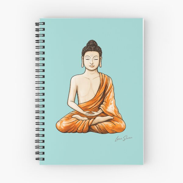 Item preview, BUDDHA | Zen Meditation Design | Turquoise Edition | Lana Swan designed and sold by Baroness Swan.