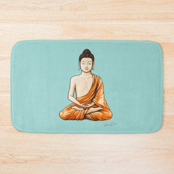 Item preview, BUDDHA | Zen Meditation Design | Turquoise Edition | Lana Swan designed and sold by Baroness Swan.