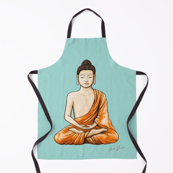 Item preview, BUDDHA | Zen Meditation Design | Turquoise Edition | Lana Swan designed and sold by Baroness Swan.