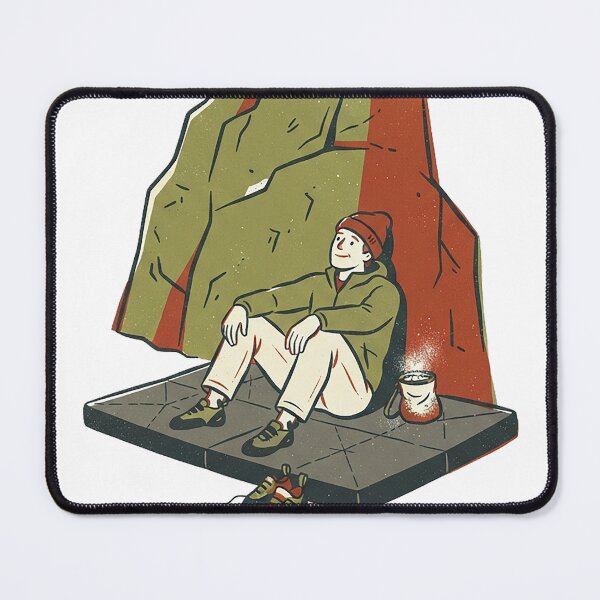 Item preview, Boulderer Crash Pad Screenprint designed and sold by eduardoroa22.