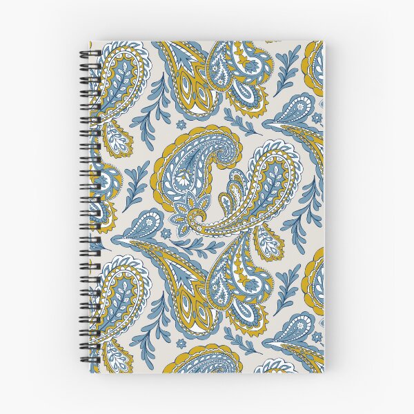 Item preview, Blue and Yellow Paisley Pattern designed and sold by Steve Haskamp.