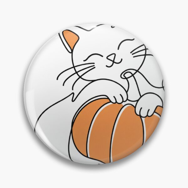 Item preview, Pumpkin Season Cat designed and sold by notMikii.