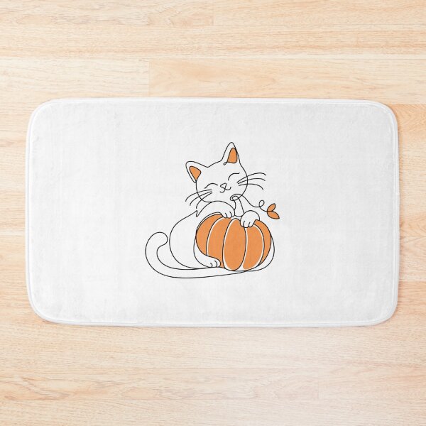 Item preview, Pumpkin Season Cat designed and sold by notMikii.