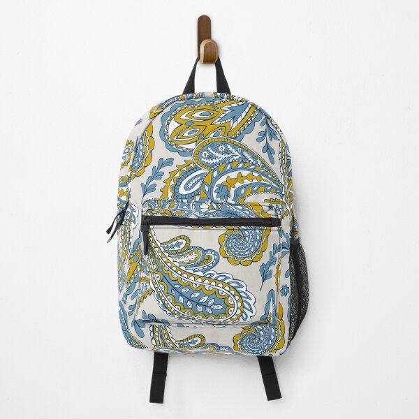 Item preview, Blue and Yellow Paisley Pattern designed and sold by Steve Haskamp.