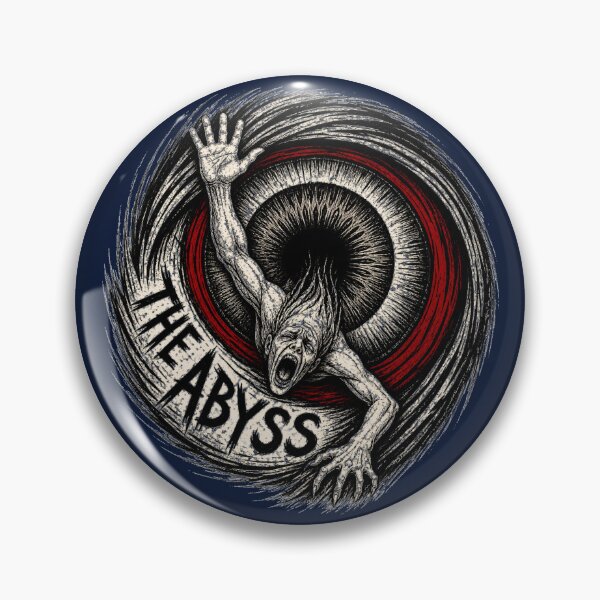 Item preview, The Void – Dark Horror Illustration of the Abyss designed and sold by SVox.