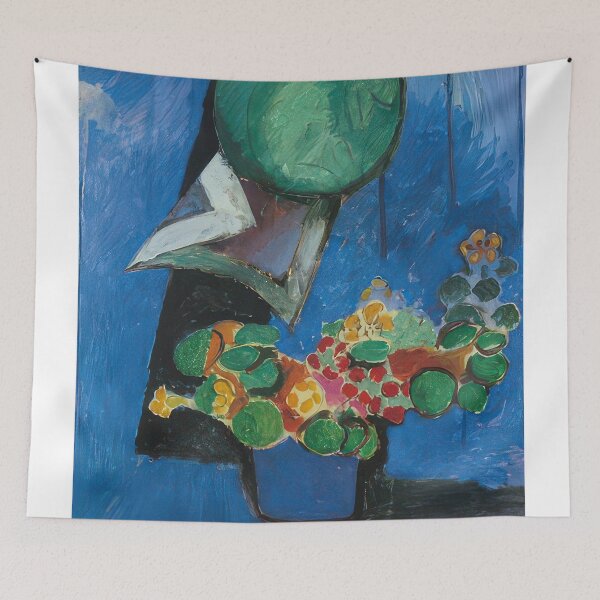 Item preview, Flowers and ceramic plate 1913 designed and sold by VeilOfPigments.