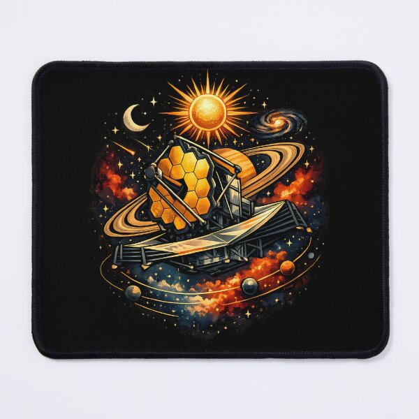 Item preview, Space telescope with golden mirrors designed and sold by Daily Quirk.