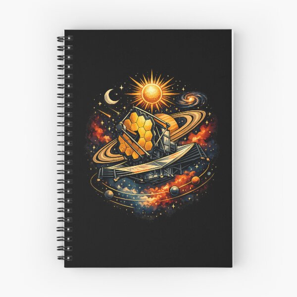 Item preview, Space telescope with golden mirrors designed and sold by Daily Quirk.