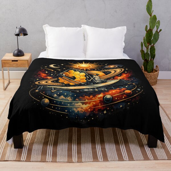 Item preview, Space telescope with golden mirrors designed and sold by Daily Quirk.