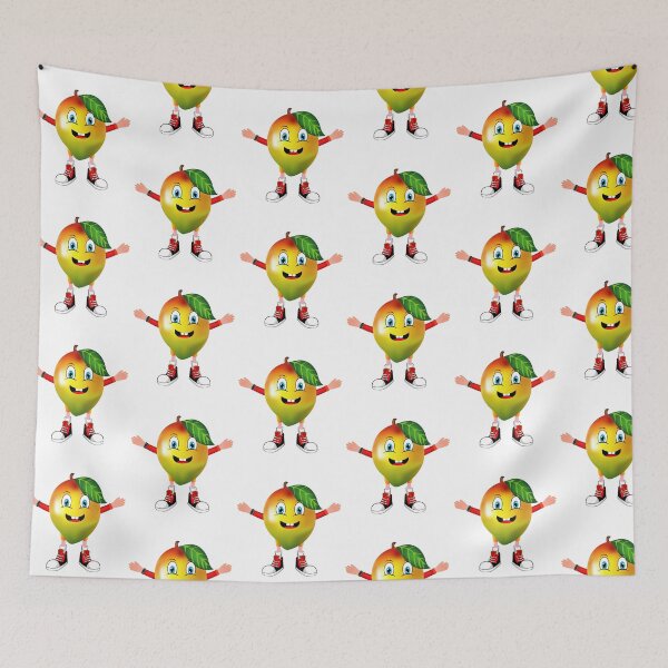 Item preview, Happy Mango Animated Character - Boy Version designed and sold by ExpressiveToon.