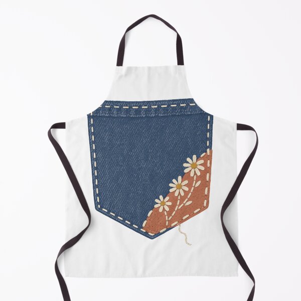 Item preview, Pocket Repair Garden - Floral Visible Mending designed and sold by Fawn Crafts.