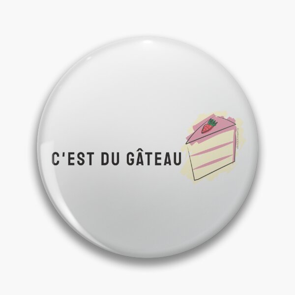 Item preview, French Phrase  Cake Line Art designed and sold by JustAsmahDesign.