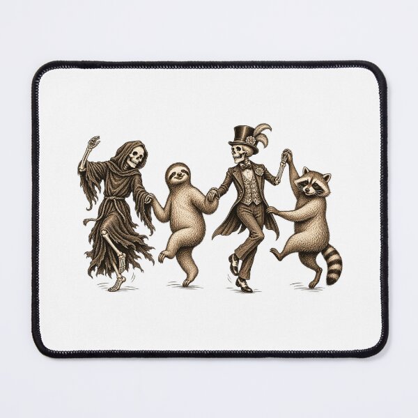Item preview, Skeleton Sloth & Raccoon designed and sold by TOMSZE.