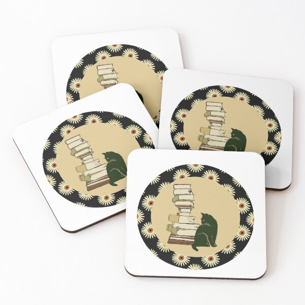 Item preview, Cat and books ✨? designed and sold by INDIE2006.