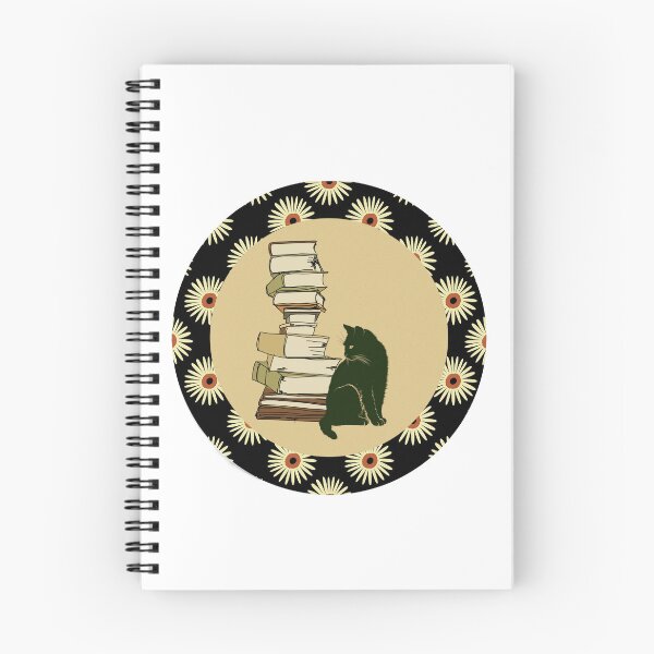 Item preview, Cat and books ✨? designed and sold by INDIE2006.
