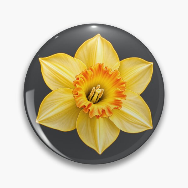 Item preview, Golden Yellow Daffodil Flower designed and sold by HO•Designs.