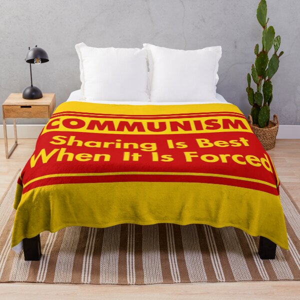 Item preview, Communism: Sharing Is Best When It Is Forced designed and sold by Karate Octopus.