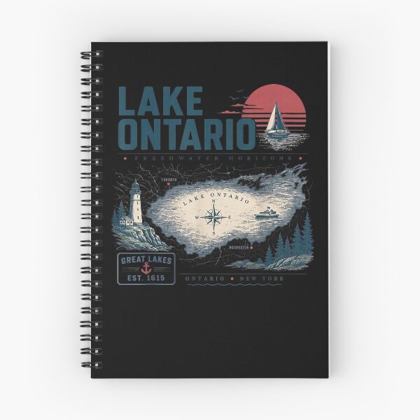 Item preview, Lake Ontario Retro 90's Lake American for Men Women designed and sold by Szartstudios.