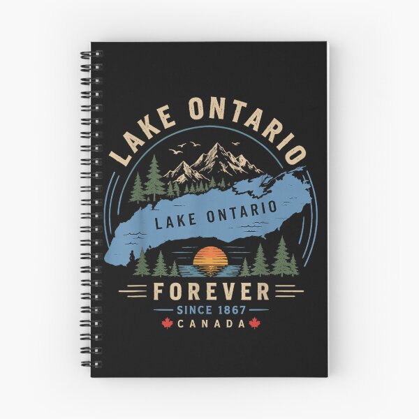 Item preview, Lake Ontario Forever Canada Since 1867 Vintage Lakeside  designed and sold by PladypooZztrt.