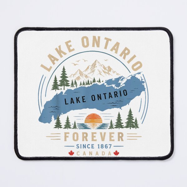 Item preview, Lake Ontario Forever Canada Since 1867 Vintage Lakeside  designed and sold by PladypooZztrt.